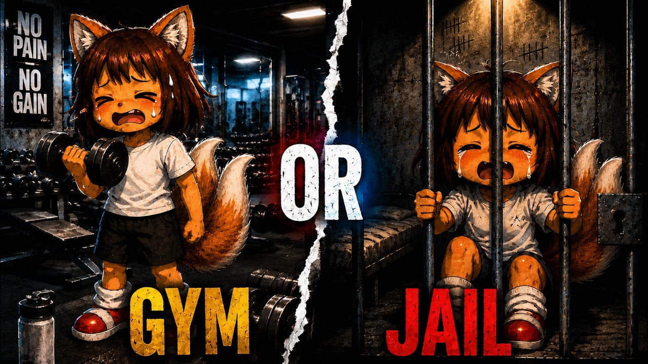 Ich glaube ich bleib lieber daheim [Gym or Jail]