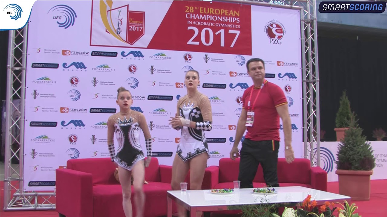 REPLAY: 2017 ACRO Europeans - Seniors finals MP balance & WP dynamic