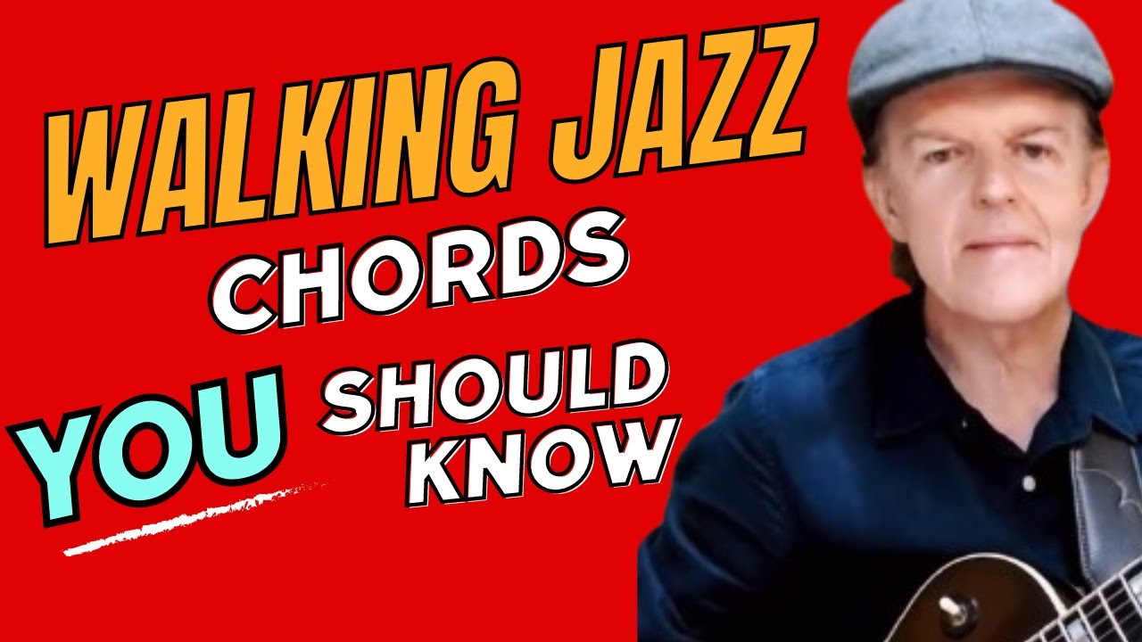 Учебное пособие по джазовой гитаре Walking Chords — пошаговое руководство