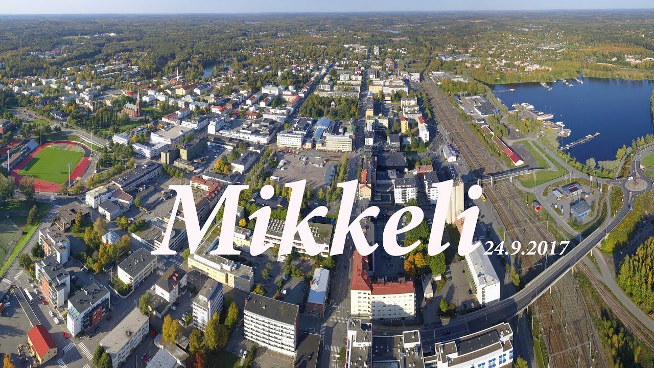Mikkeli ilmasta [4K]