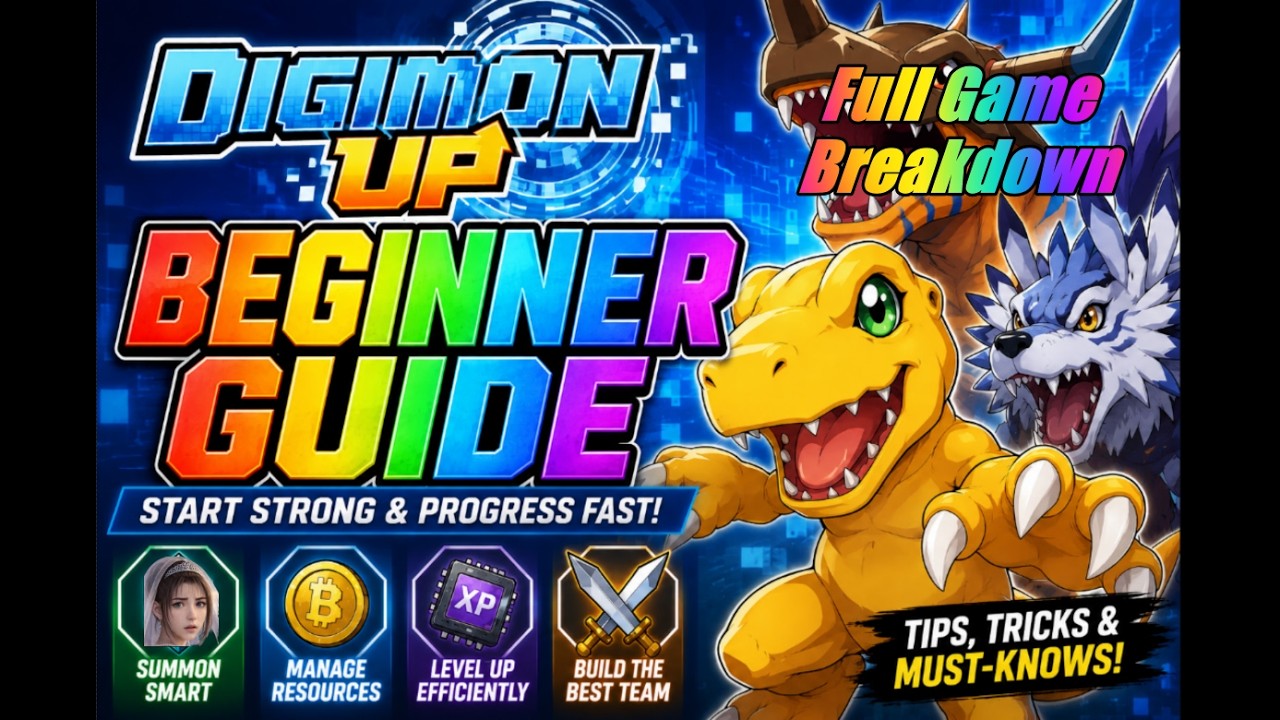 Гайд для новичков &mdash; Digimon Up