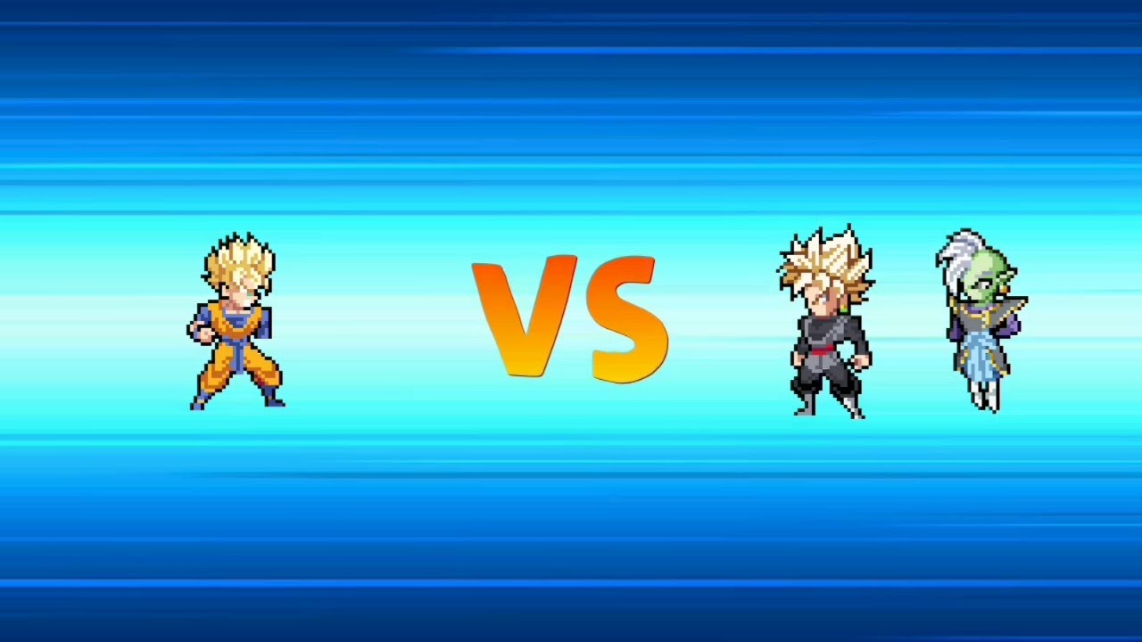 Gohan futuro VS Goku black ssj e zamasu