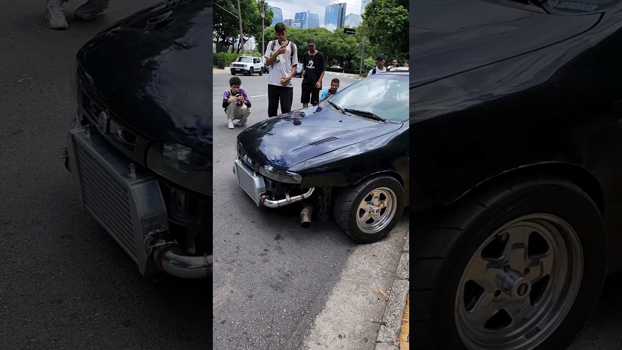 Acelerou at&eacute; explodir - Marea Turbo #carros #turbo #mareaturbo #acelerando #fiatmarea