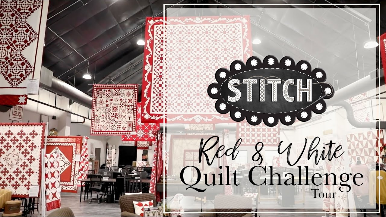 Red and White Quilt Challenge Tour | Lisa Bongean | Primitive Gatherings