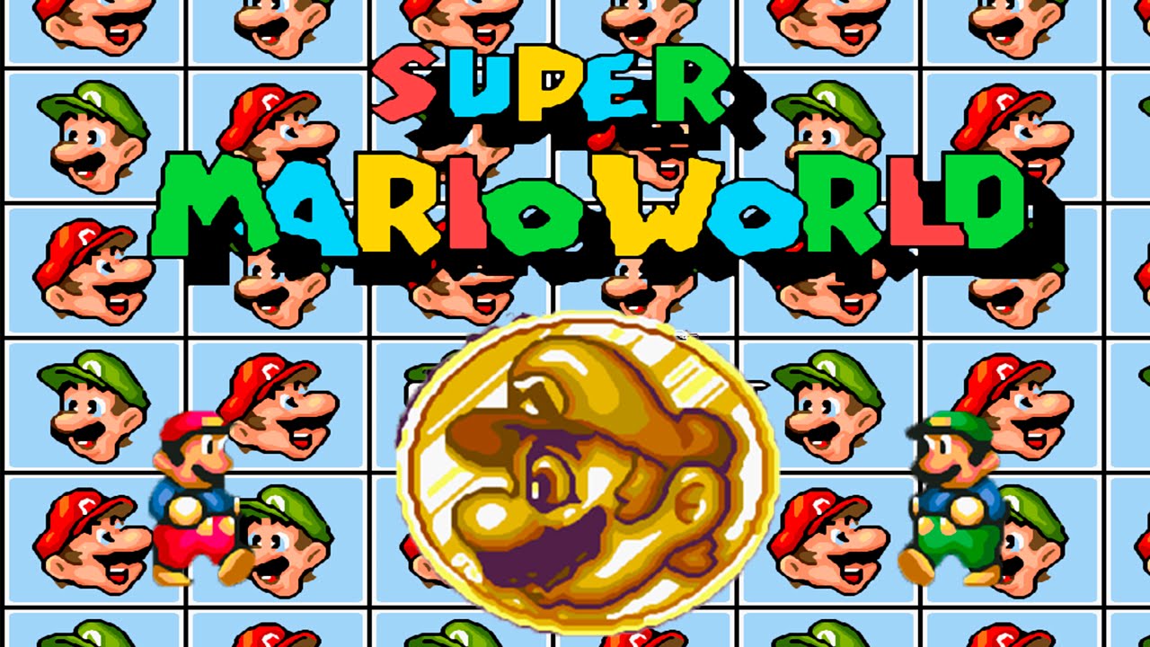 Super Mario World - hack Squirrel King (Sega Mega Drive/Genesis).