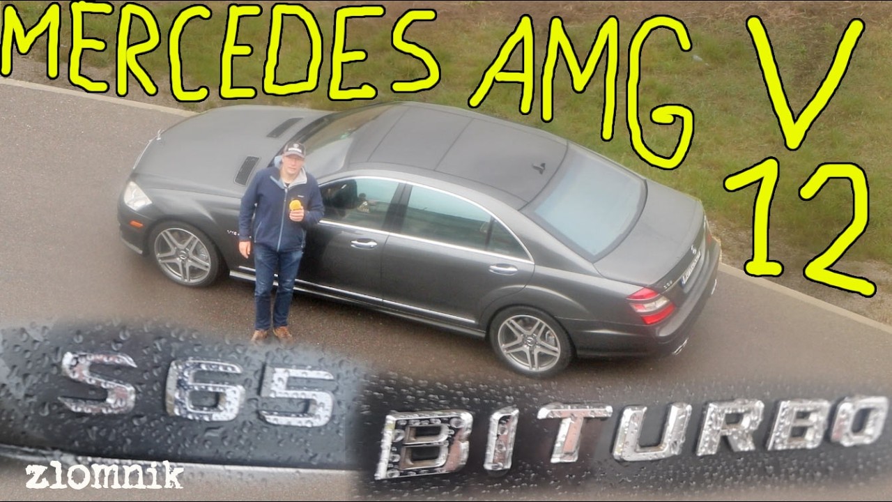 Złomnik: Mercedes S65 AMG V12 Biturbo zamyka internet
