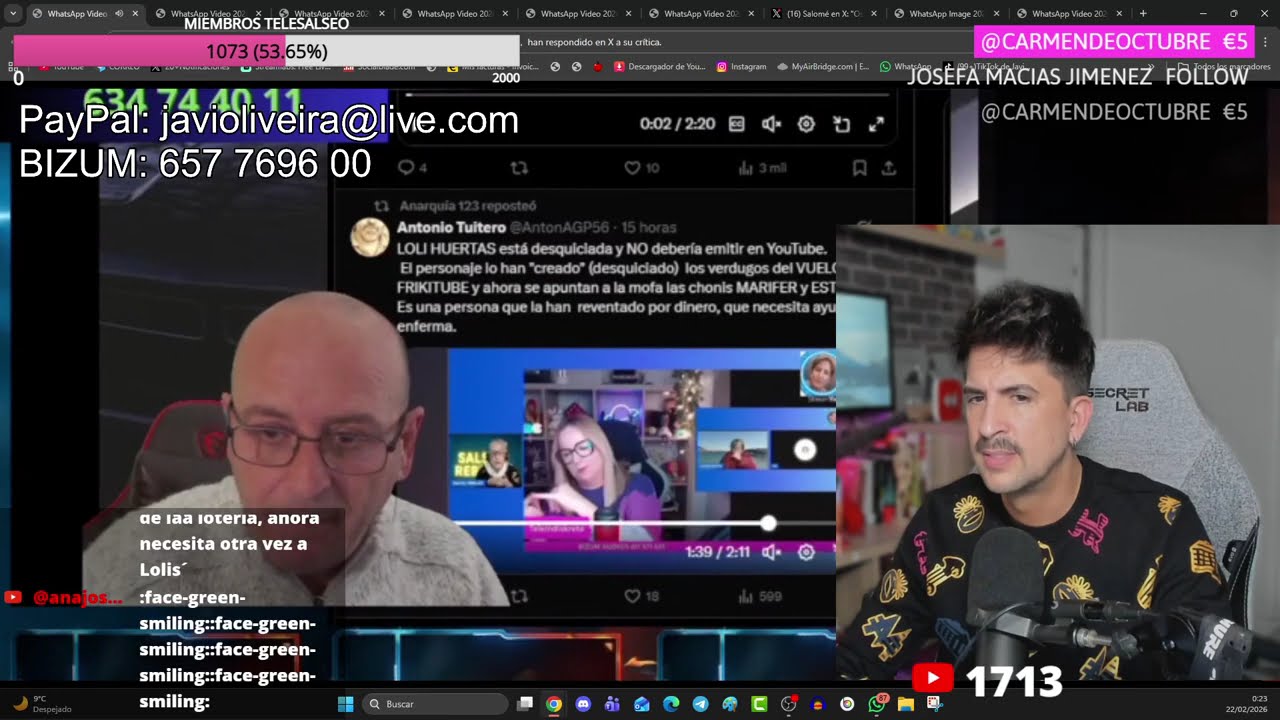 ARDE TROYA ROMPE CON SU MAYOR DEFENSOR EN TWITTER PARA ACERCARSE A LOLI HUERTAS