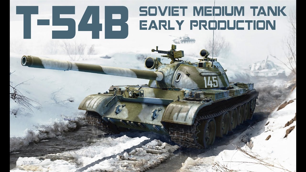 T-54 B SOVIET MEDIUM TANK Early Production by MiniArt (37011)