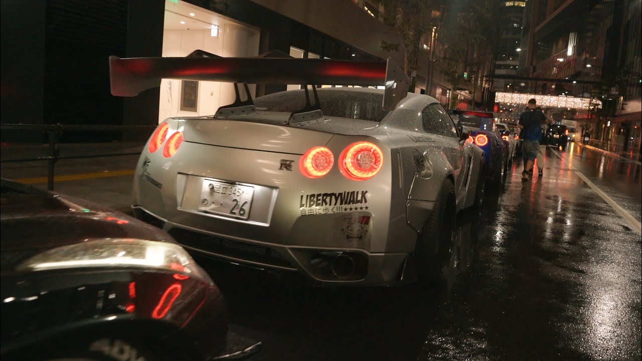 ROLE NO JAPÃO COM 5 GTR LIBERTY WALK E SUPRA!! 🇯🇵