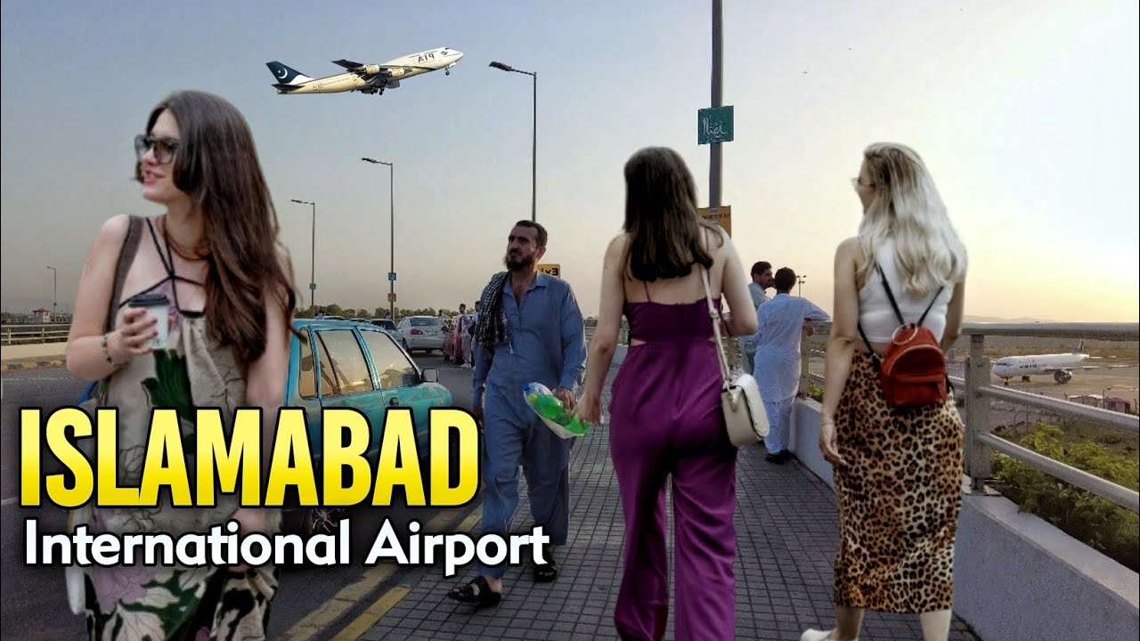 Islamabad International Airport Walking Tour 2025 | 4K Ultra HD Airport Experience