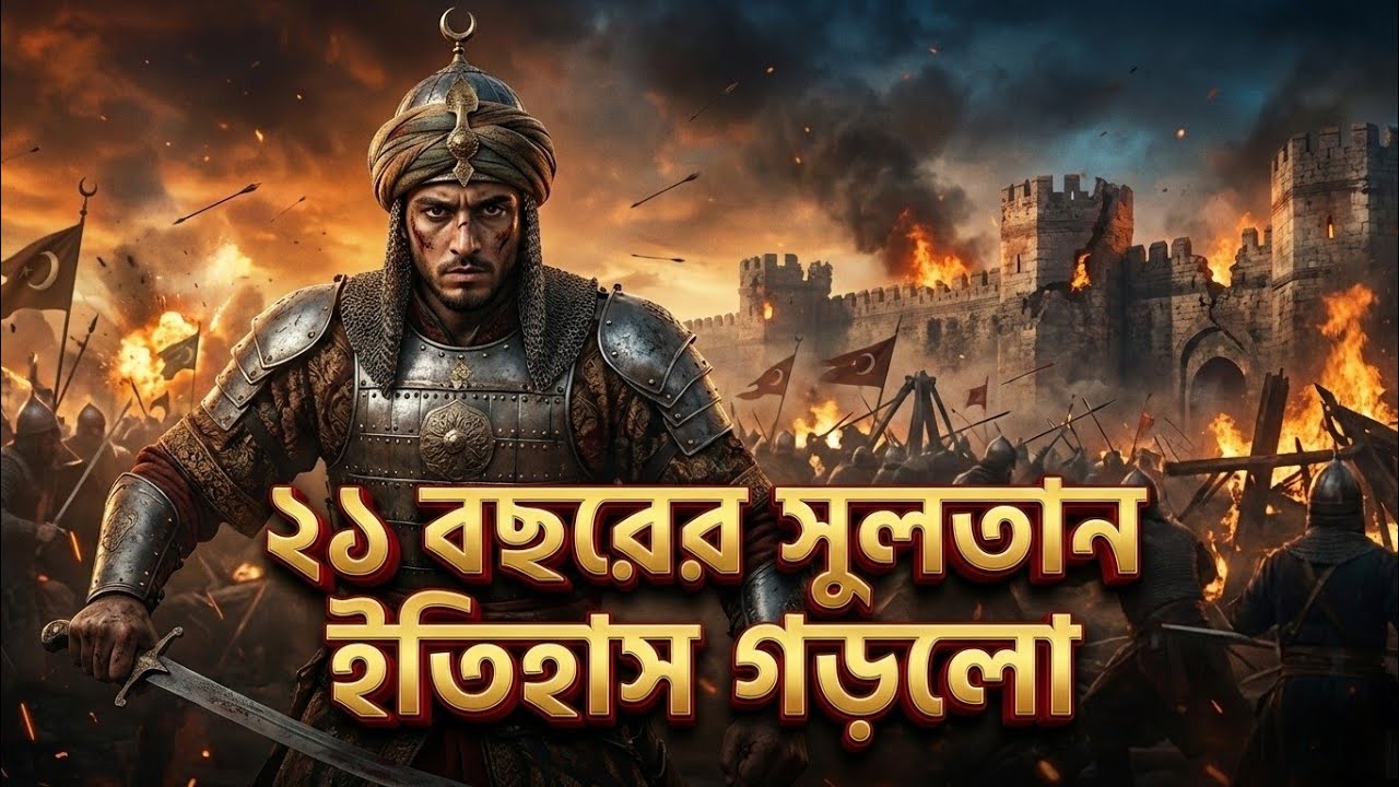 ২১ বছরের সুলতান ইতিহাস গড়লো | কনস্টান্টিনোপল বিজয়ের অবিশ্বাস্য গল্প।Islamic Documentary Bangla
