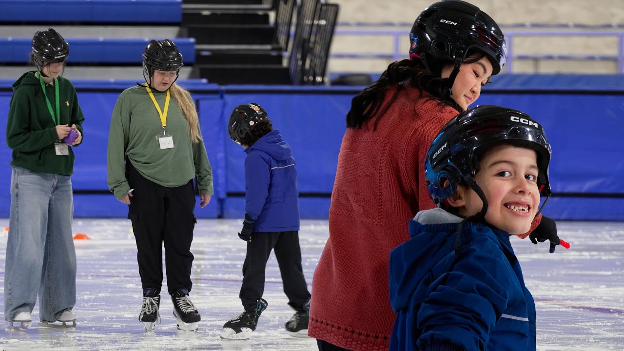 Adaptive Ice Skating Program for Neurodivergent Children