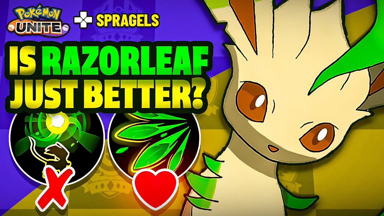 Razor Leaf Leafeon Is A Solo Queue DEMON | Pokemon Unite