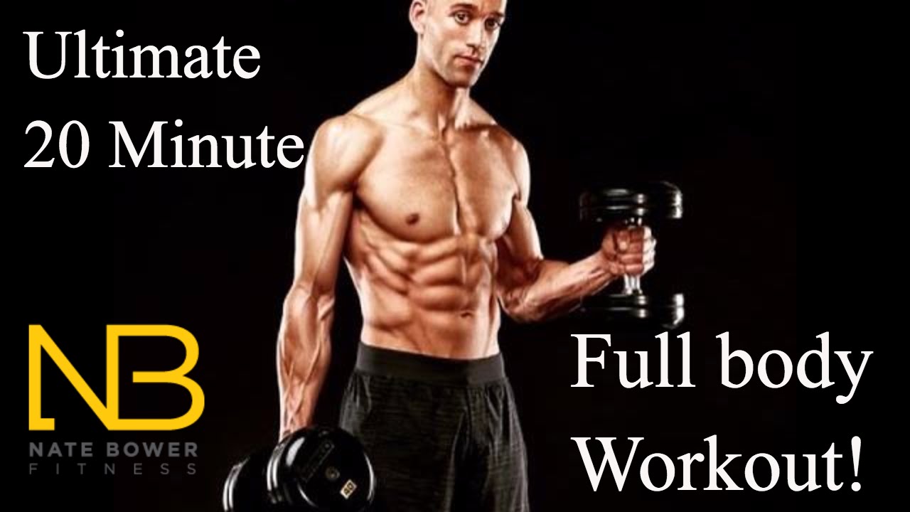 Ultimate 20 Minute Full Body Workout at Home with Dumbbells