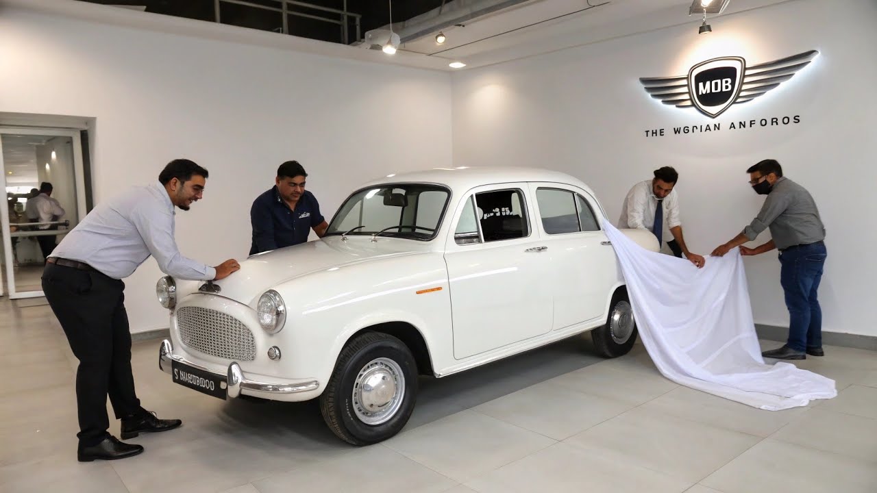 2025 Hindustan Ambassador REBORN! 🔥 India&rsquo;s Iconic Car is BACK with a Shocking New Look!