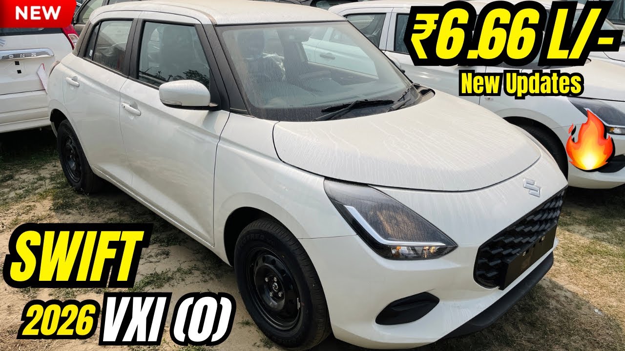 Top Model के सारे Features 🔥 Most Vfm ✅ | Maruti Suzuki Swift Vxi (O) 2026