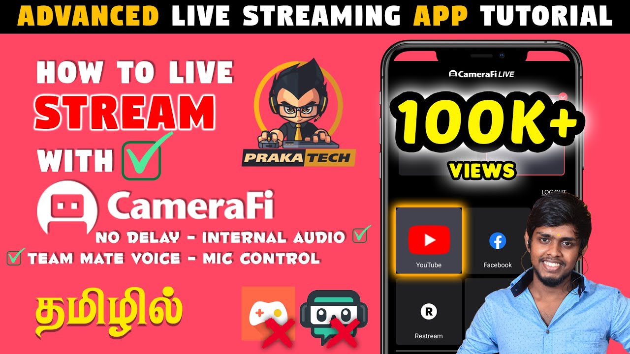 How To Live With camera Fi Live தமிழ் | 2021 | Best Live Stream App For Android | Tamil Tutorial