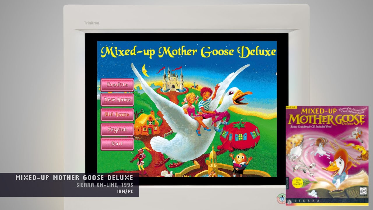 Mixed-Up Mother Goose Deluxe - Sierra On-Line, 1995 - IBM/PC (4K)