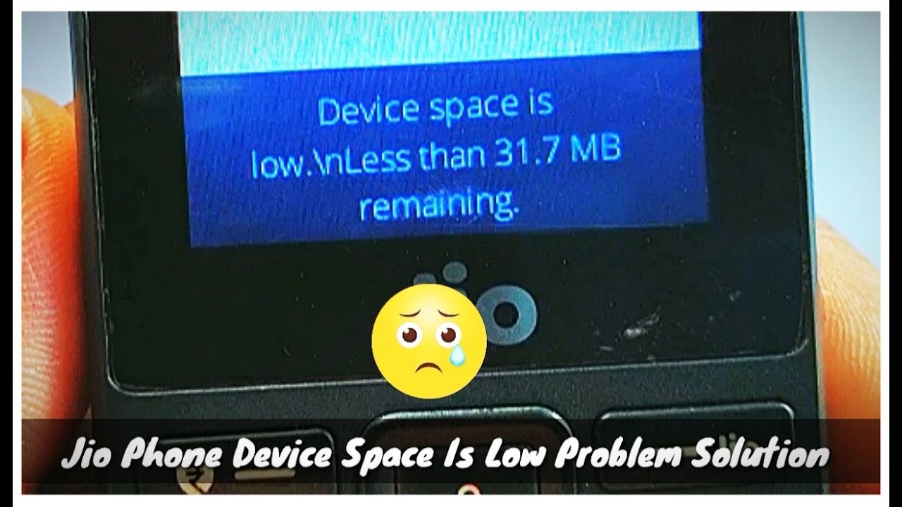 Jio Phone Device Space Is Low || Hang On Logo || Auto Restart Problem Solution 100% Working