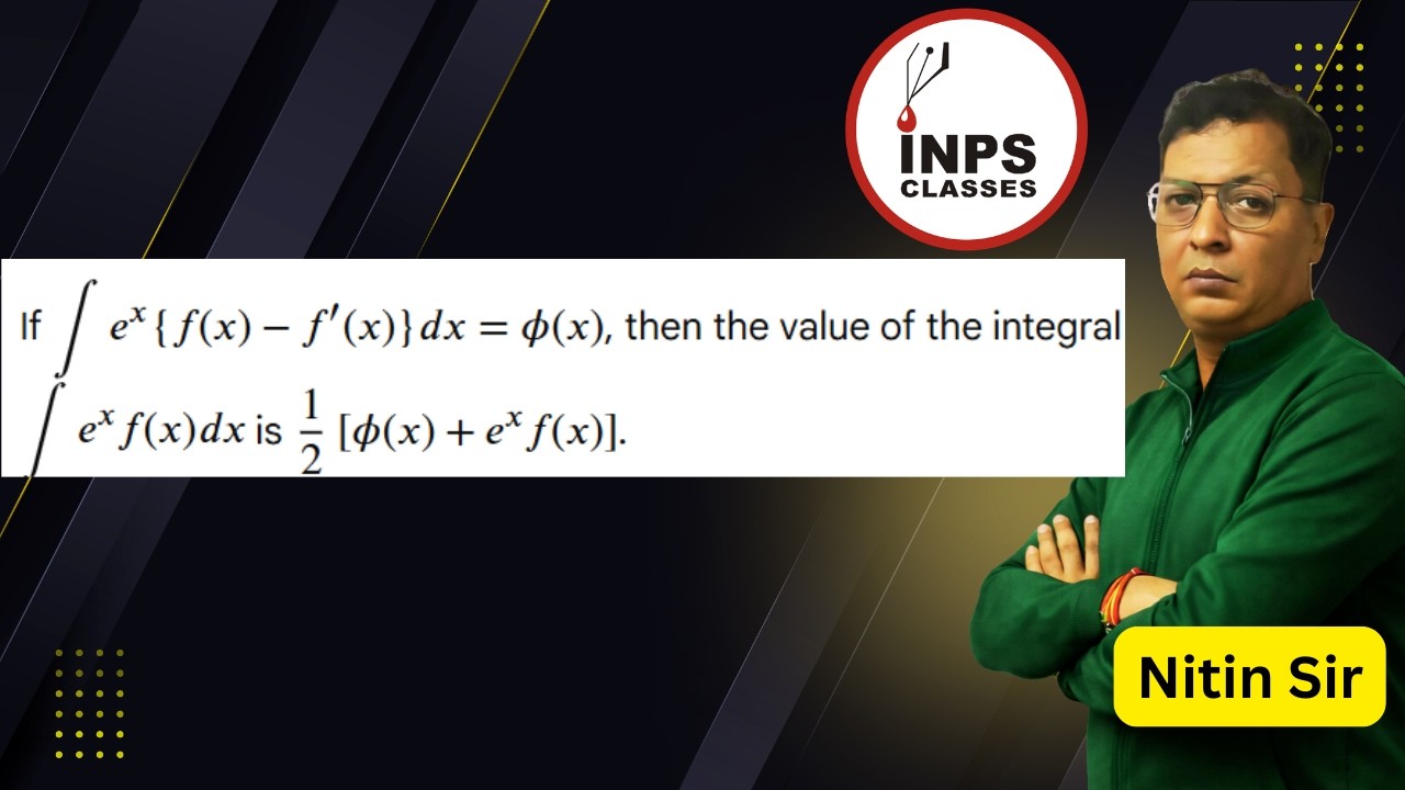 `int e^x {f(x)-f'(x)}dx= phi(x)`, then `int e^x f(x) dx` is
