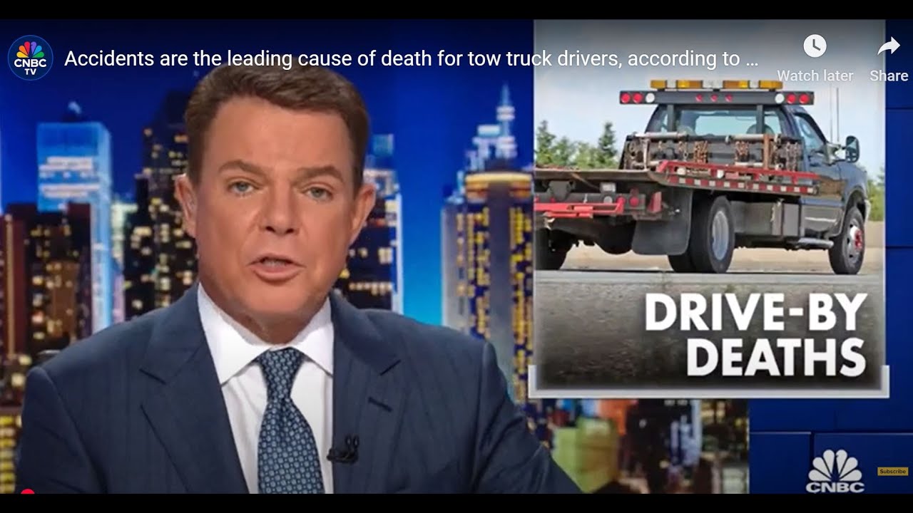 Accidents are the leading cause of death for tow truck drivers - The News with Shepard Smith, Contes