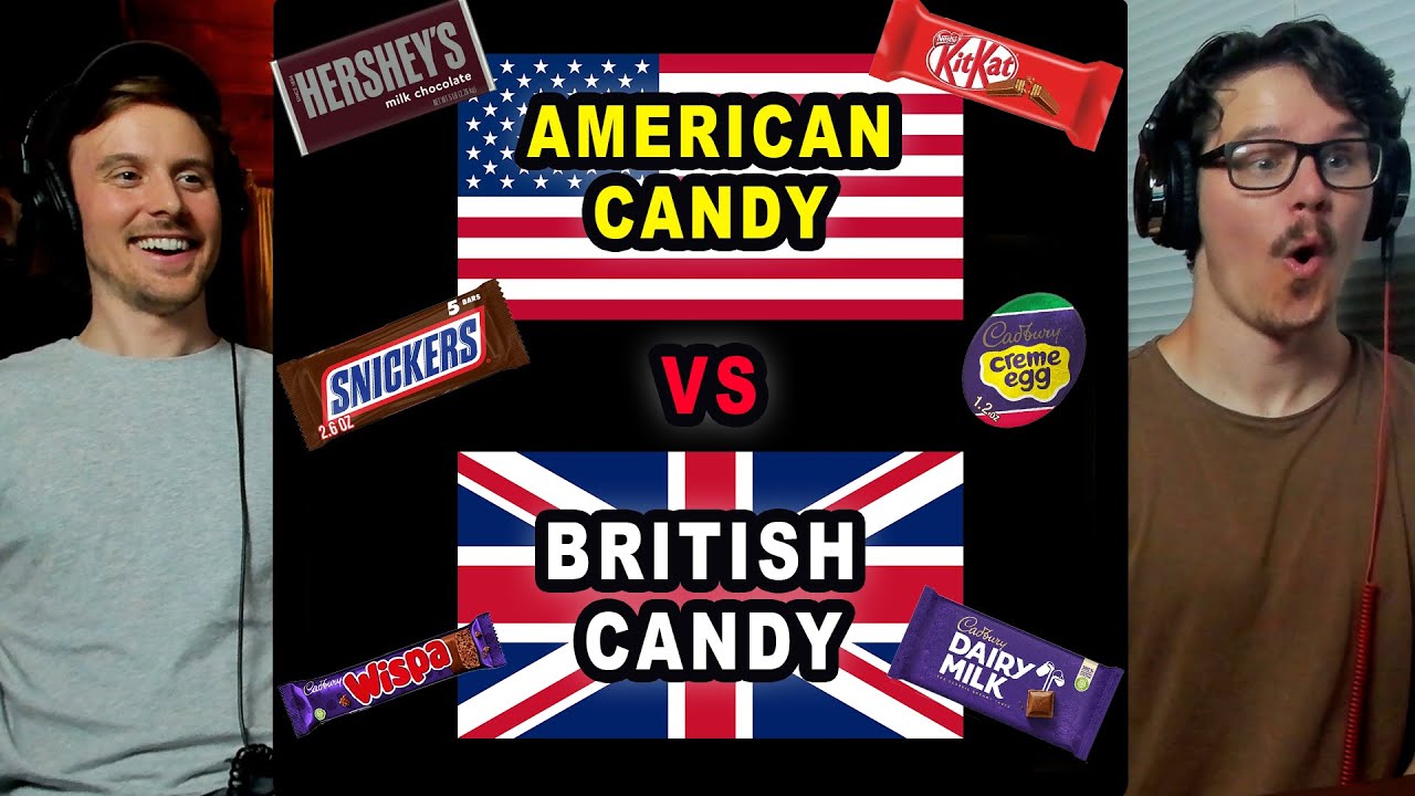 American Candy vs British Candy