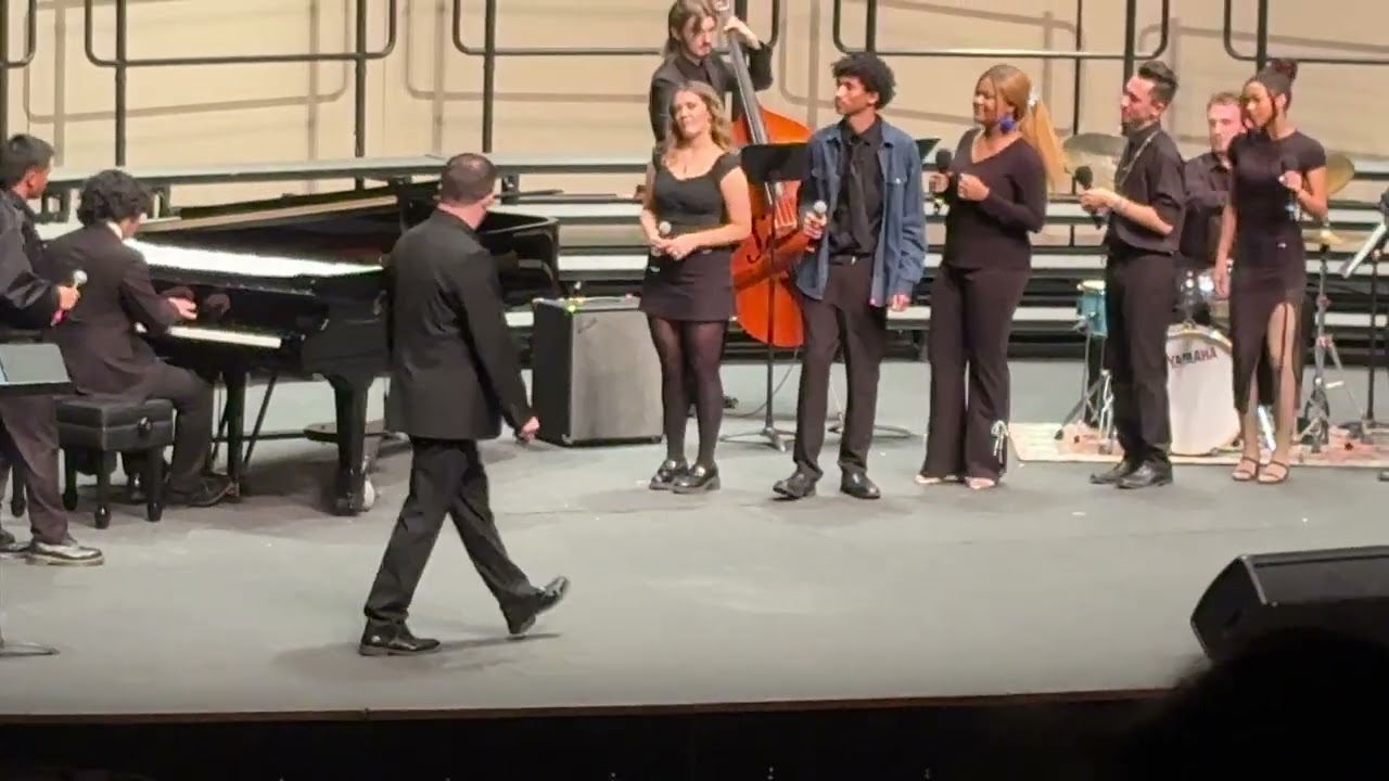 Maggie singing Mas que Nada at NMEA - UNLV