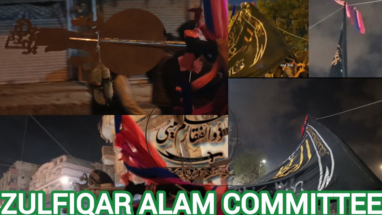 25 رجب شہادت امام موسی کاظم علیہ السلام جلوس ذوالفقار علم کمیٹی (2K26) 16 جنوری کراچی ❤️‍🩹