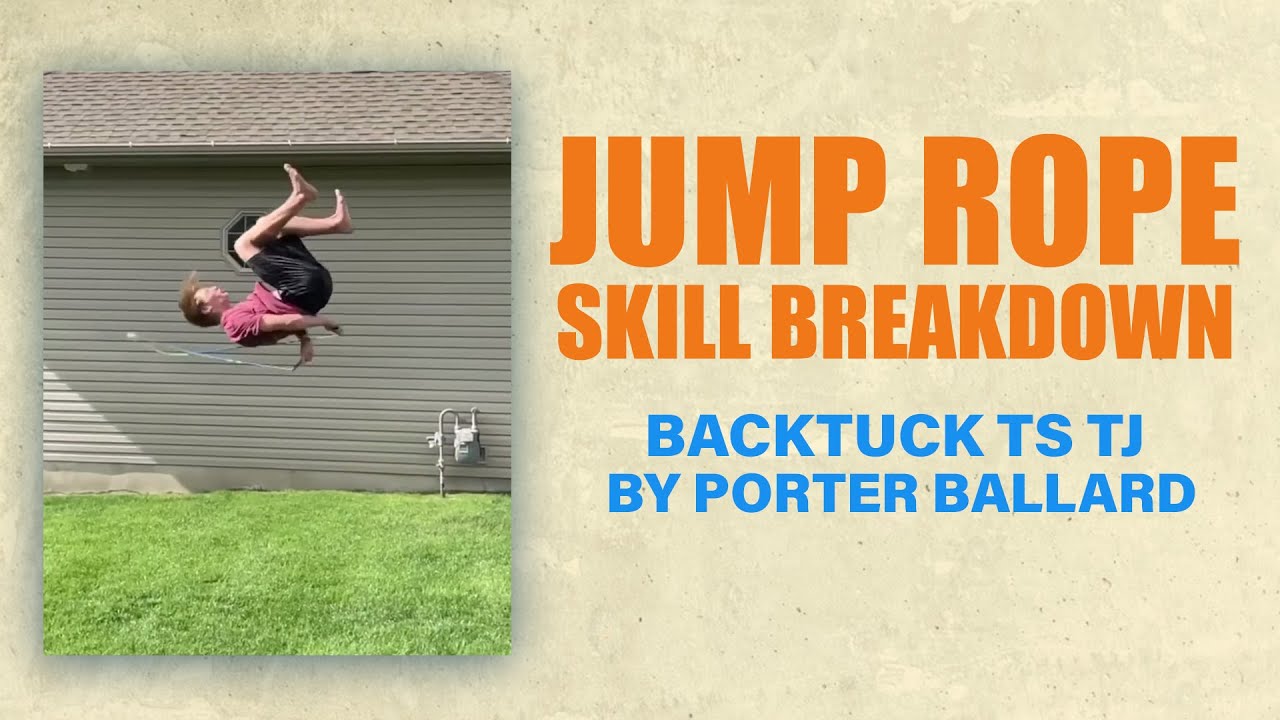 BACKFLIP TS JUMP ROPE SKILL BREAKDOWN | COACH NATE K-G