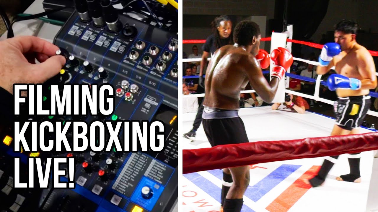 Freelance Gig Setup: Kickboxing Live Stream Production