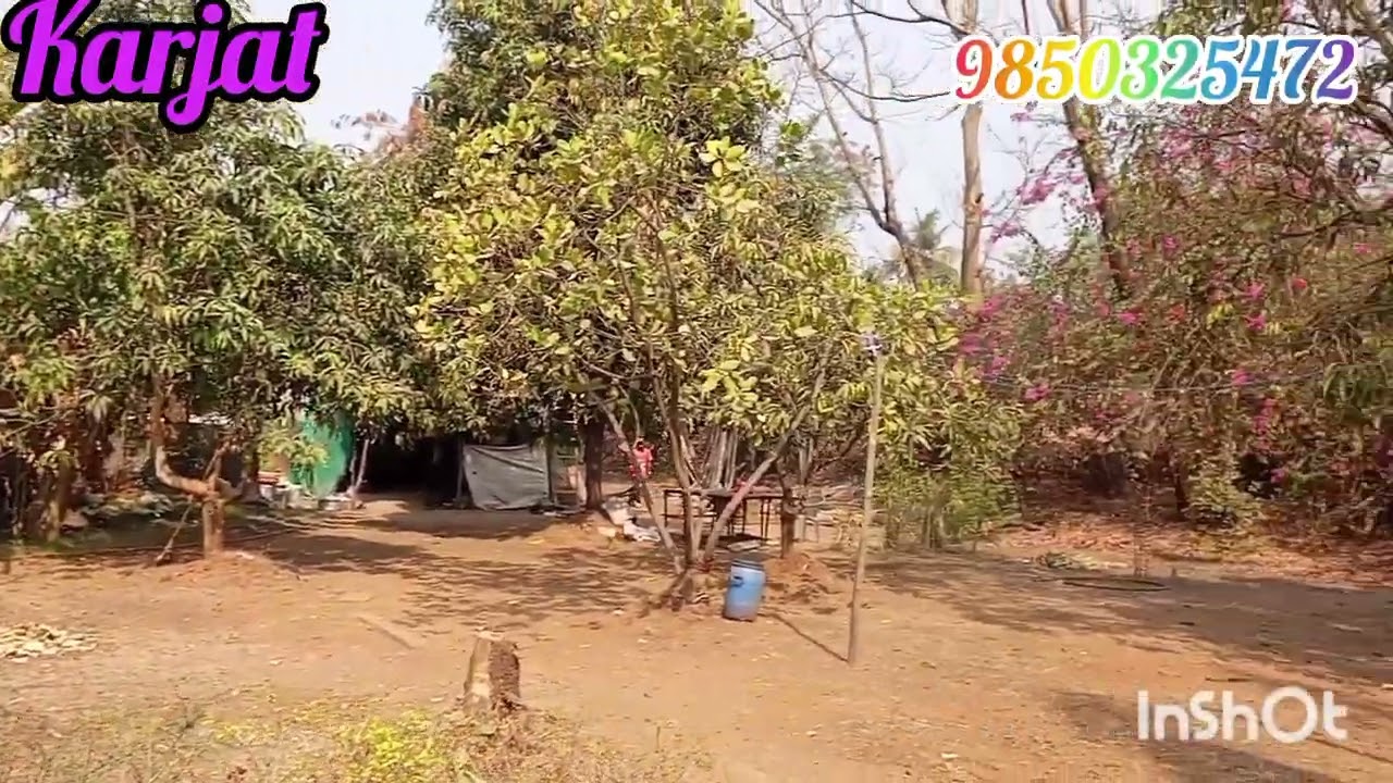 Farmhouse for Sale at karjat, 100 Gunthe, price 6.50 Lacs per Guntha # 9850325472