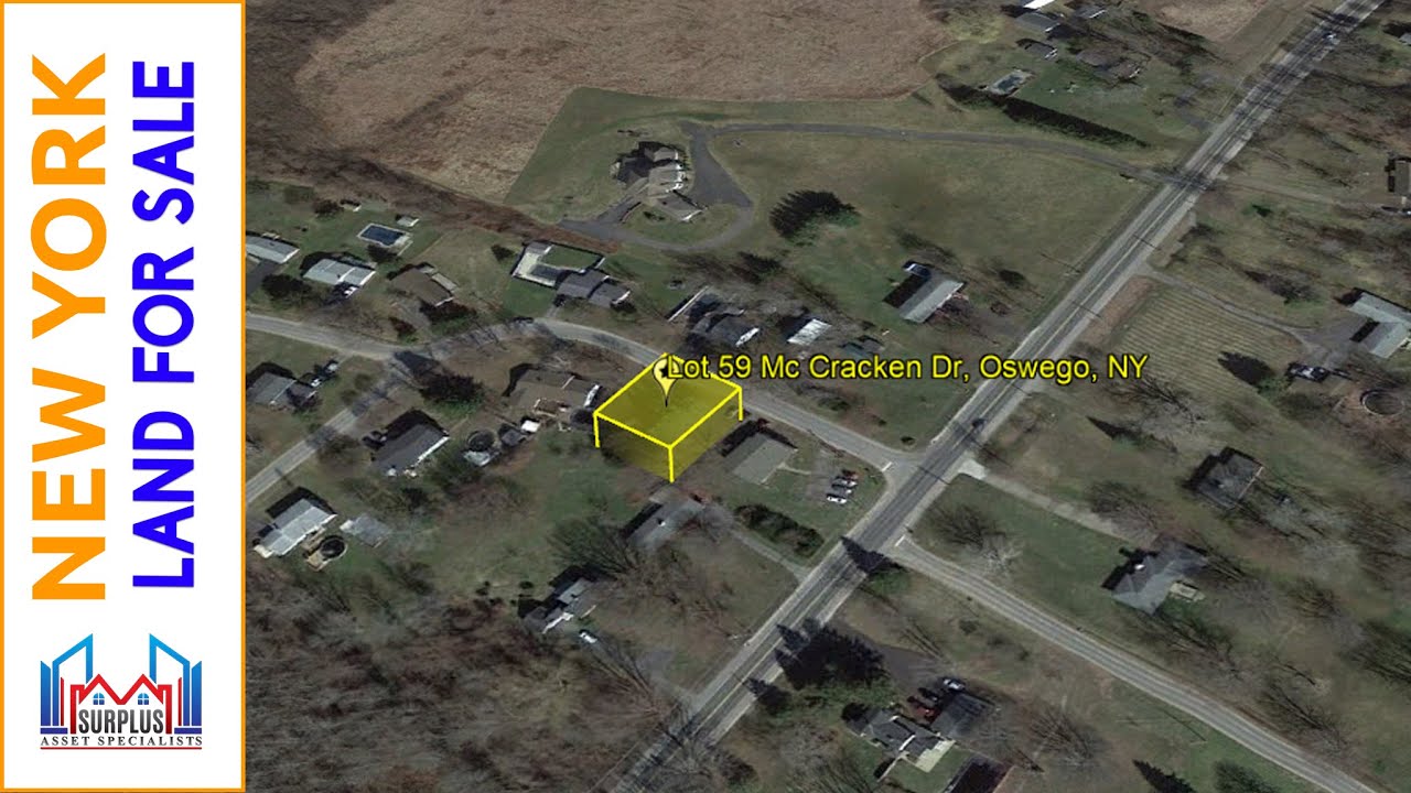 Oswego, New York Land For Sale: Discounted Buliding Lot