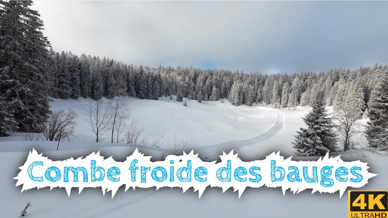 La combe froide du massif des bauges #mountains #neige  