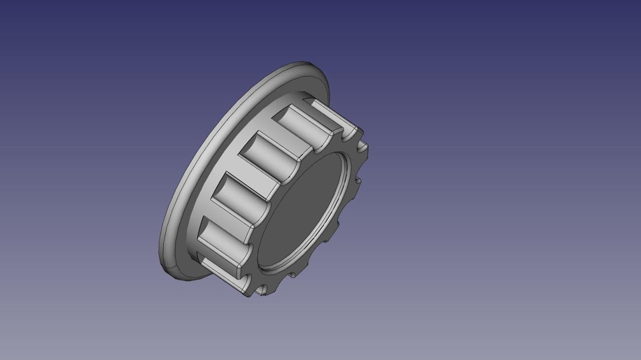 FreeCAD 0.18 Pokrętło