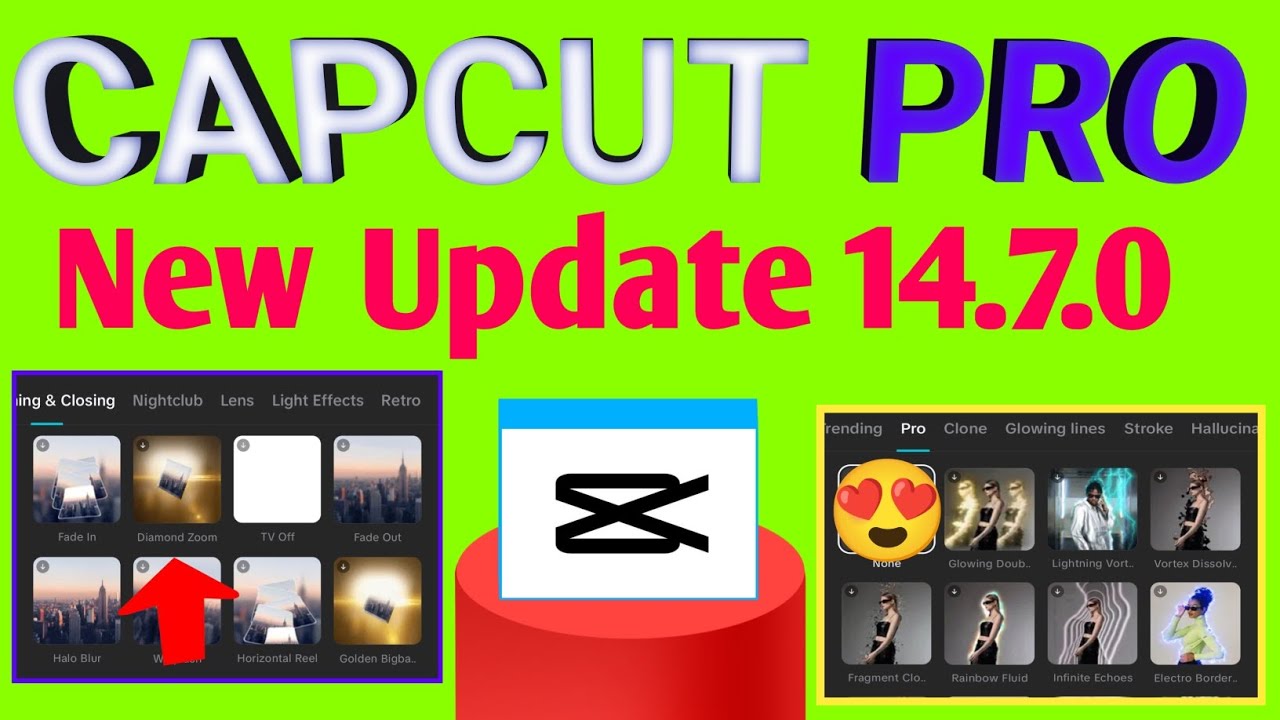 Capcut Pro Latest Update 14.7.0 | All Problem Solved Export & No Internet Connection Problem🤔