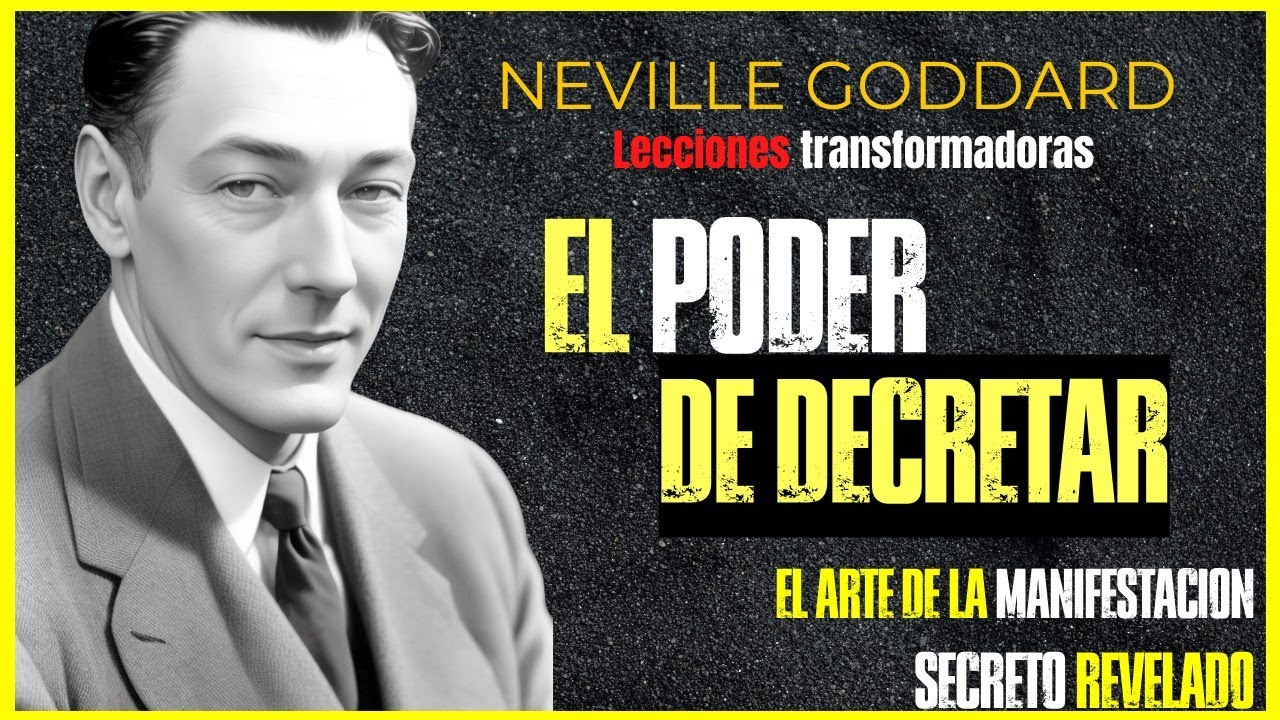 EL PODER DE DECRETAR | Neville Goddard | A TUS ÓRDENES - Audiolibro