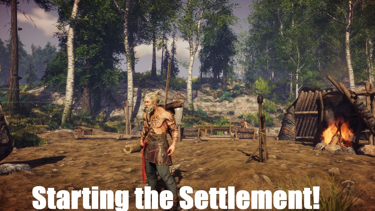 Starting my Settlement, Recruiting Fredrick and Kicking Wulfur Ass! Lets play Aska [Ep 1.]