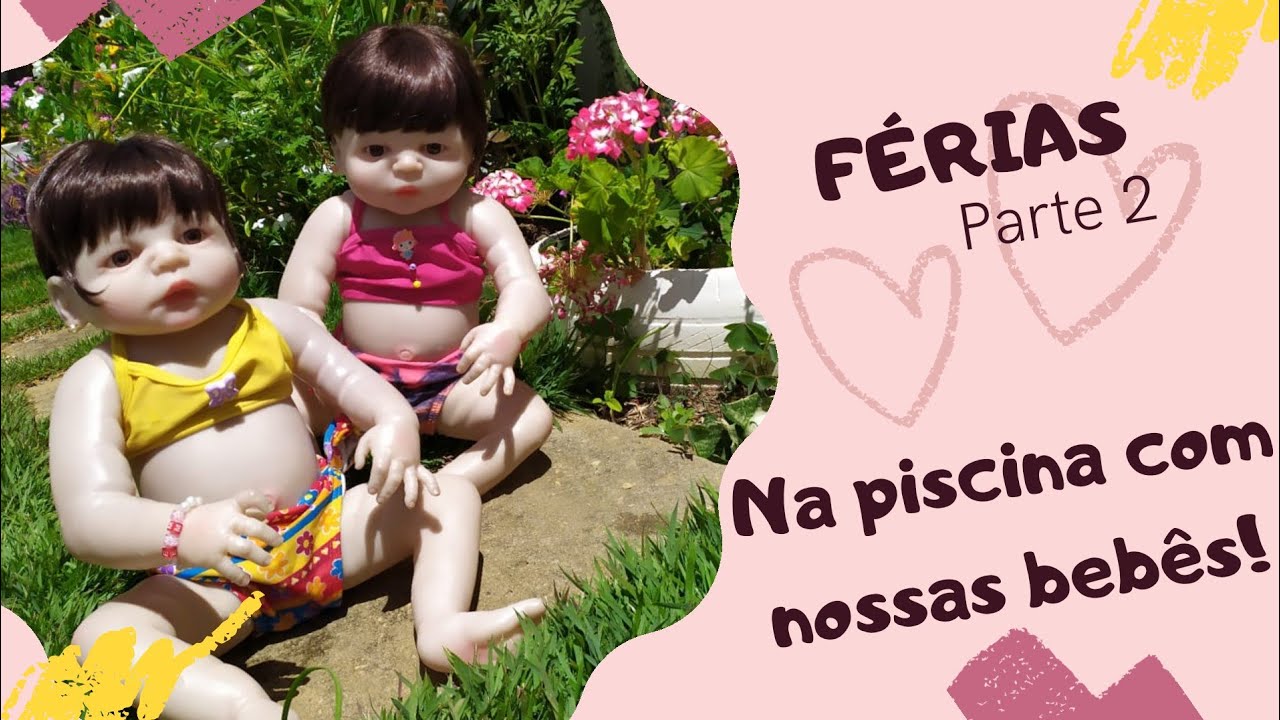 Bebê Reborn - Na piscina