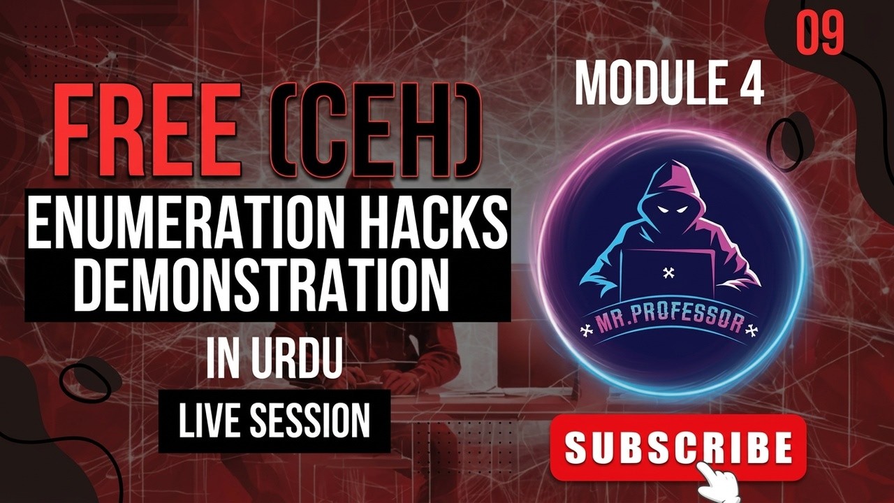 Free CEH Live Session EP9: Master Enumeration  with Live Target Hacking Demonstration