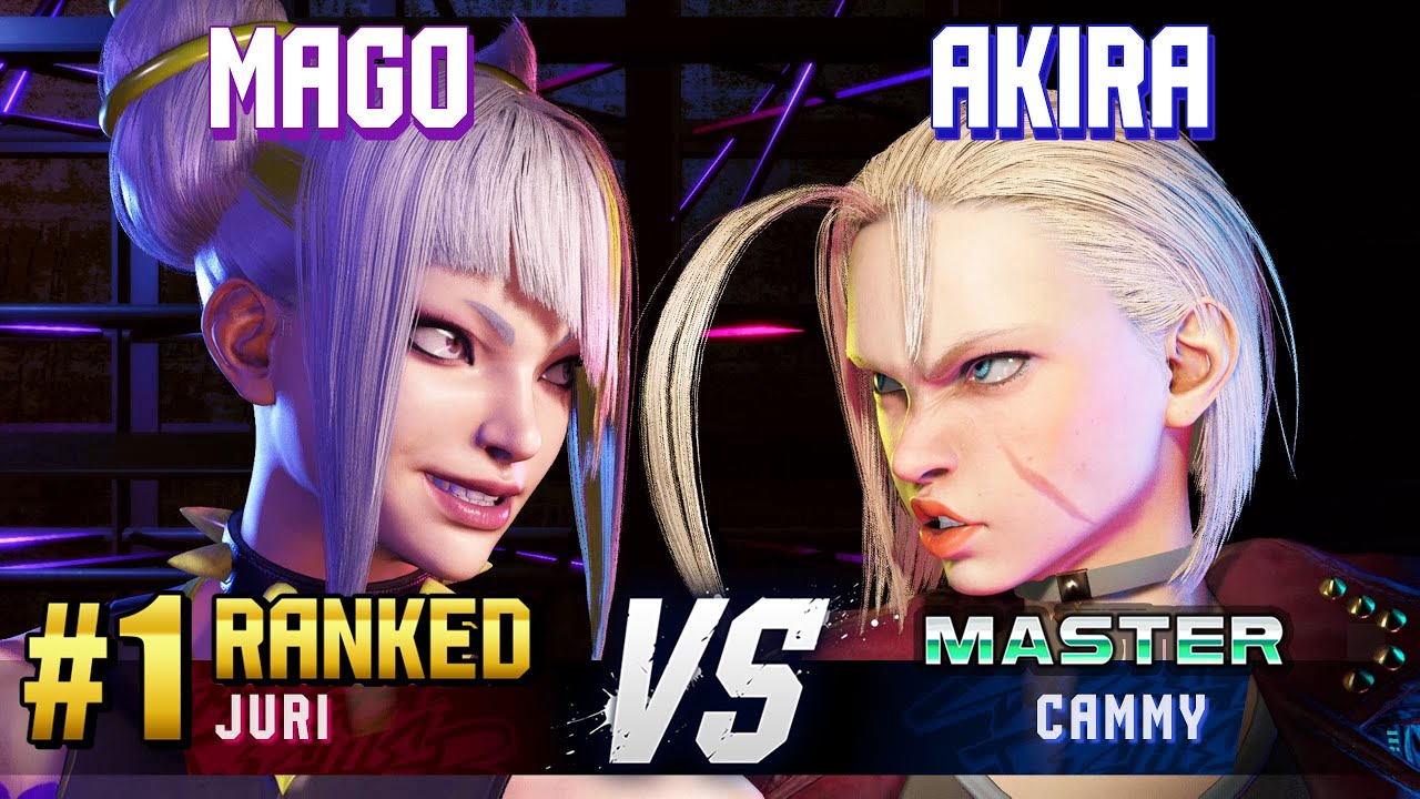 SF6 ▰ MAGO (#1 Ranked Juri) vs AKIRA (Cammy) ▰ High Level Gameplay