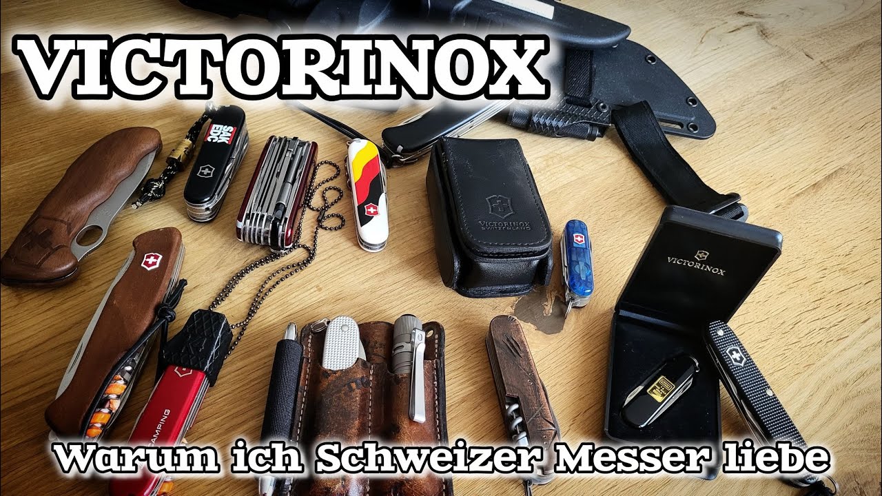 Victorinox  - Warum Schweizer Messer die Besten EDC Knives sind . Ranger Wood55 , Swisschamp , Alox