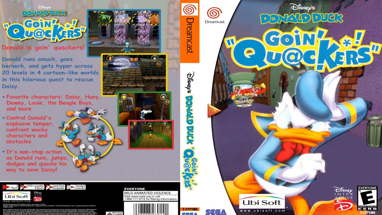 Donald Duck: Goin' Quackers (2000) | Dreamcast | 100% Longplay Full Game Walkthrough No Commentary