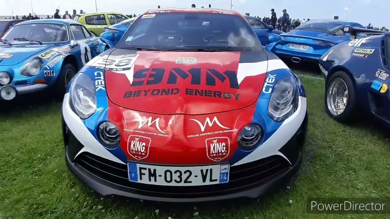 rassemblement alpine de dieppe ( 1000 ALPINE pour les 100ans de jean rédélé)