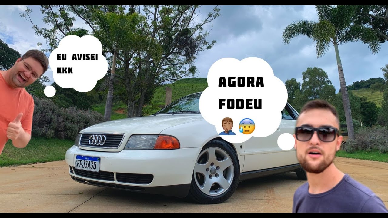 AUDI A4 1995 V6 CÂMBIO MANUAL #ELE PROMETEU E FEZ MESMO !!!#NO 12