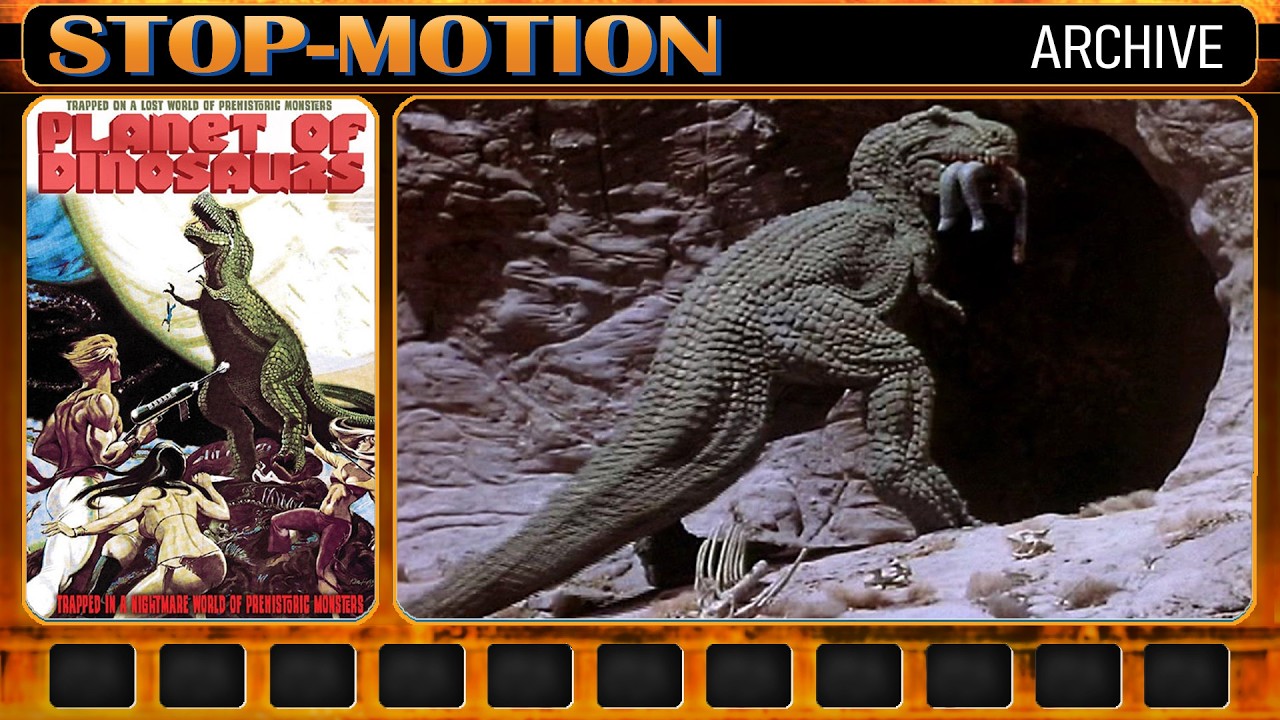 Planet of Dinosaurs (1977) Stop Motion shots