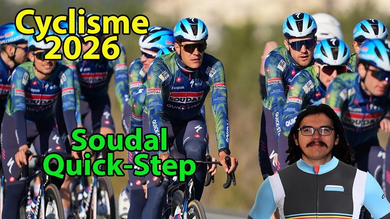 🚴‍♂️Cyclisme 2026🇧🇪 :  Soudal-Quick Step  Présentation (Magnier, Merlier, Dainese, Van Wilder...)