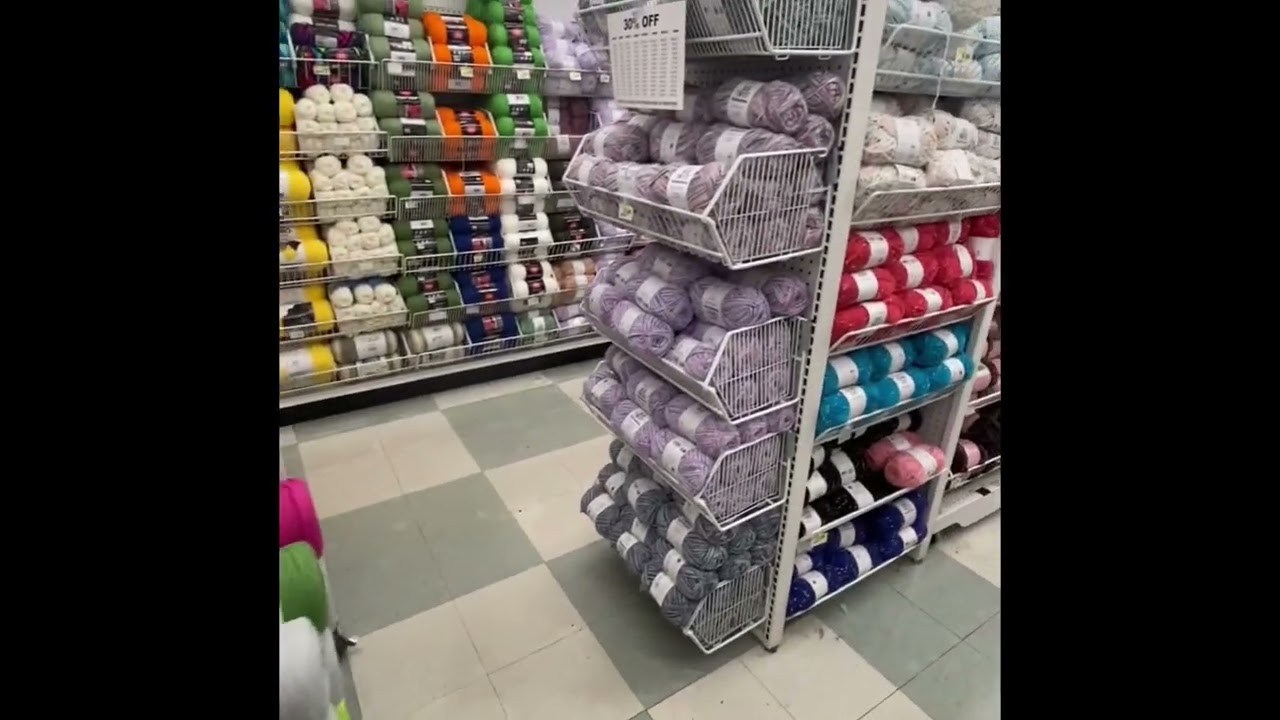 Joann - Looked like a Grand Opening to a Yarn Store - Come look with me