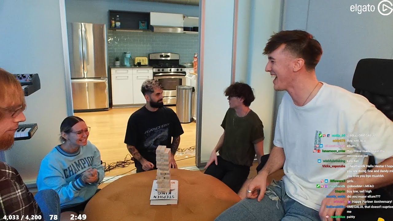 Steve, The Boys, and Talia Play IRL Jenga, Uno, and Story Time