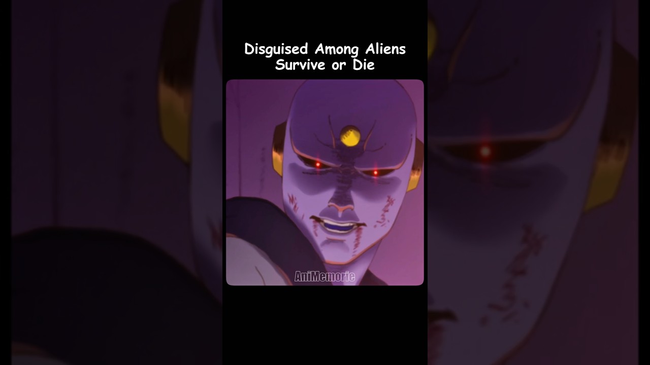 When a Human Encounters an Alien 😨 #anime #shorts