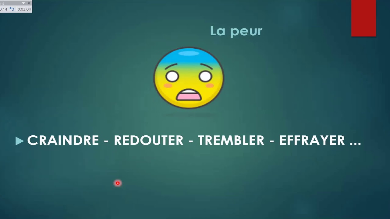 Exprimer ses émotions et ses sentiments.